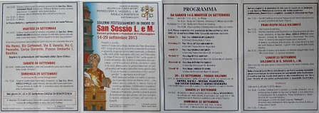 Le celebrazioni per San Sossio diacono e martire a Frattamaggiore