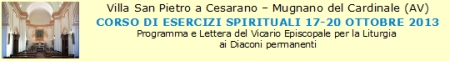 Leggi il Programma e la Lettera del Vicario Episcopale in PDF